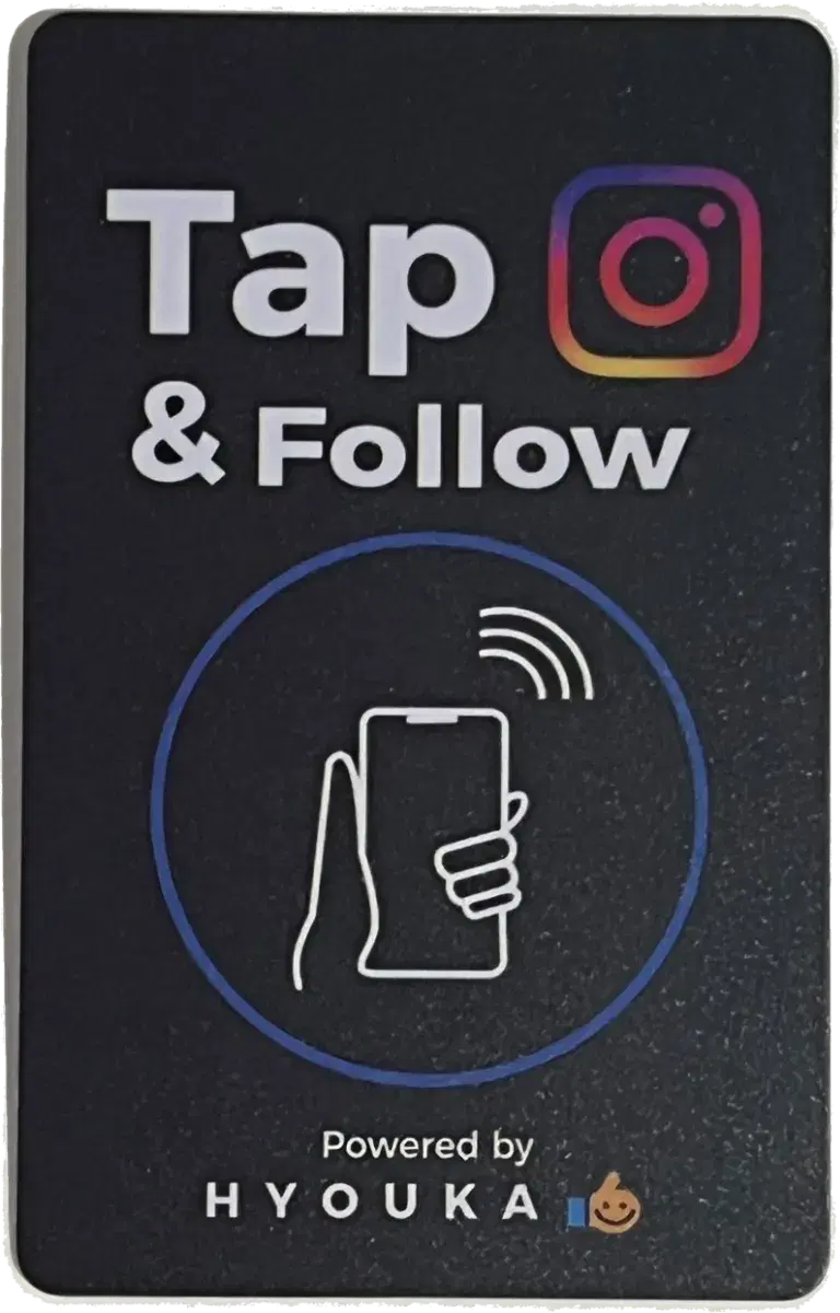 HYOUKA NFC Card - Tap & Follow